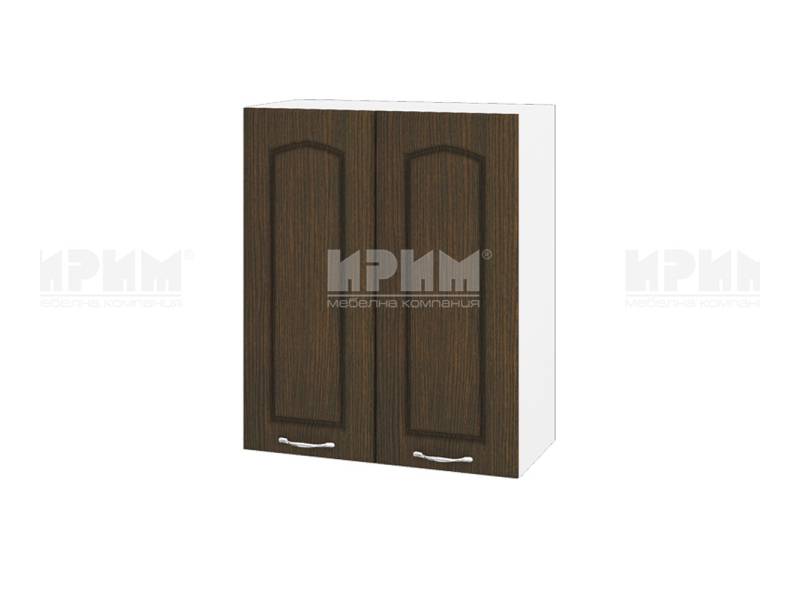 Горен шкаф с две врати БФ-Венге-03-3, 60см - Модулна Кухня Сити сонома и венге