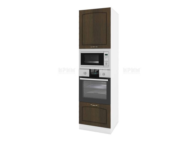 Колонен шкаф БФ-Венге-03-48, 60см - Модулна Кухня Сити сонома и венге