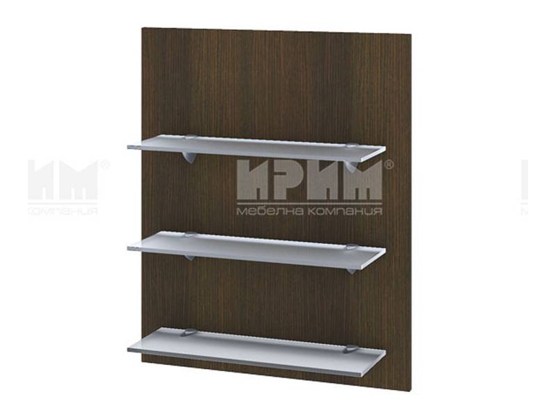 Горна кухненска етажерка Ф-Венге-03-106, 60см - Модулна Кухня Сити цимент мат и венге