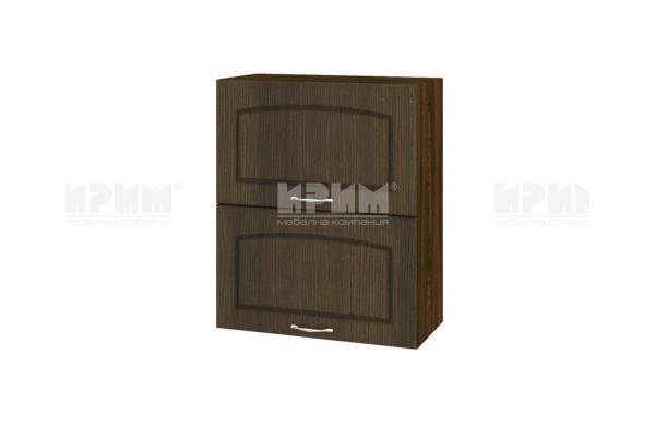 Горен шкаф с две хоризонтални врати ВФ-Венге-03-11, 60см
