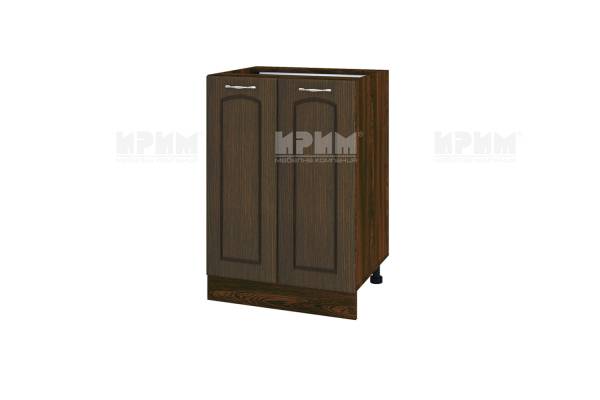 Долен шкаф с две врати ВФ-Венге-03-22, 60см, с възможнот за вграждане на мивка