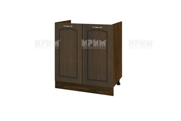Долен шкаф за бордова мивка с две врати ВФ-Венге-03-30, 80см
