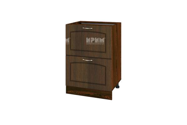 Долен шкаф с две чекмеджета ВФ-Венге-03-44, 60см