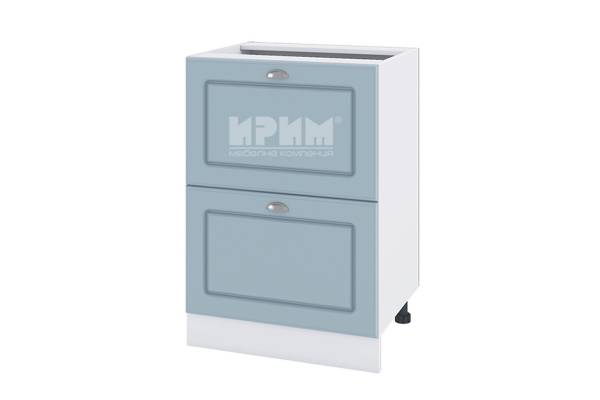 Долен шкаф с две чекмеджета БФ-Деним мат-06-44, 60см