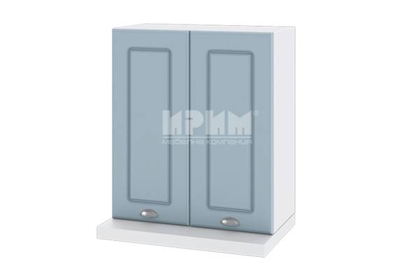 Горен шкаф за аспиратор с две врати БФ-Деним мат-06-13, 60см