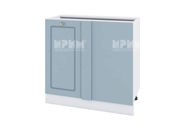 Долен шкаф за ъгъл с врата БФ-Деним мат-06-42, 90см