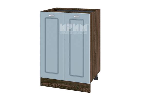 Долен шкаф с две врати ВФ-Деним мат-06-22, 60см, с възможнот за вграждане на мивка