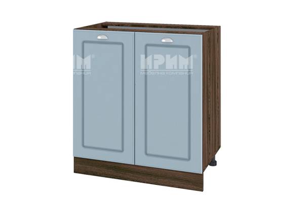 Долен шкаф с две врати ВФ-Деним мат-06-23, 80см, с възможнот за вграждане на мивка