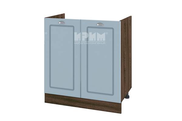 Долен шкаф за бордова мивка с две врати ВФ-Деним мат-06-30, 80см