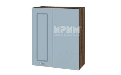 Горен шкаф за ъгъл с врата ВФ-Деним мат-06-17, 60см