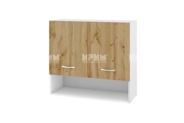 Горен шкаф с две врати и ниша БДД-8, 80см