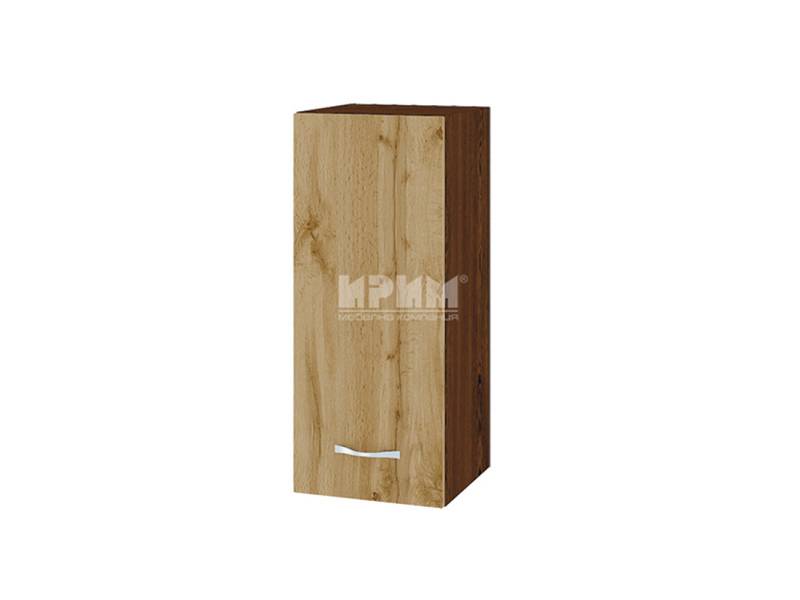 Горен шкаф с врата ВДД-1, 30см - Модулна кухня Сити дъб дакота и бяло