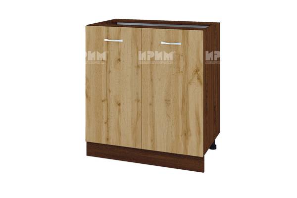 Долен шкаф с две врати ВДД-23, 80см, с възможнот за вграждане на мивка