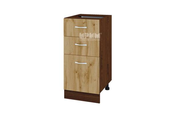 Долен шкаф с две чекмеджета и врата ВДД-27, 40см