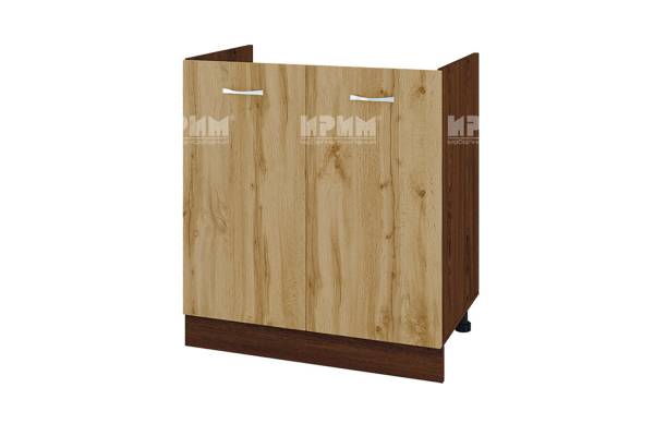 Долен шкаф за бордова мивка с две врати ВДД-30, 80см