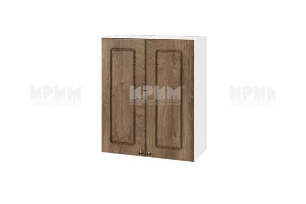 Горен шкаф с две врати БФ-Дъб натурал-06-3, 60см