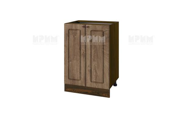 Долен шкаф с две врати ВФ-Дъб натурал-06-22, 60см, с възможнот за вграждане на мивка