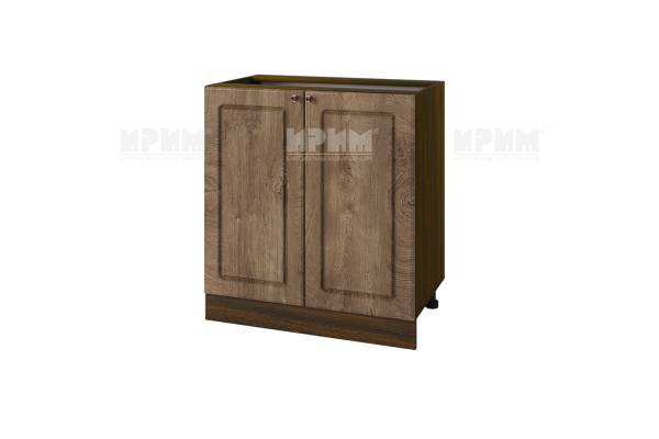 Долен шкаф с две врати ВФ-Дъб натурал-06-23, 80см, с възможнот за вграждане на мивка