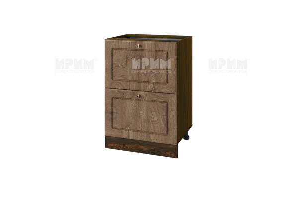 Долен шкаф с две чекмеджета ВФ-Дъб натурал-06-44, 60см