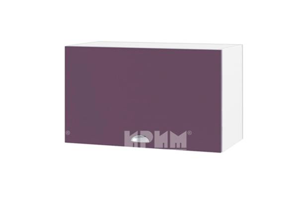 Горен шкаф с хоризонтална врата БФ-Лилаво мат-05-15, 60см