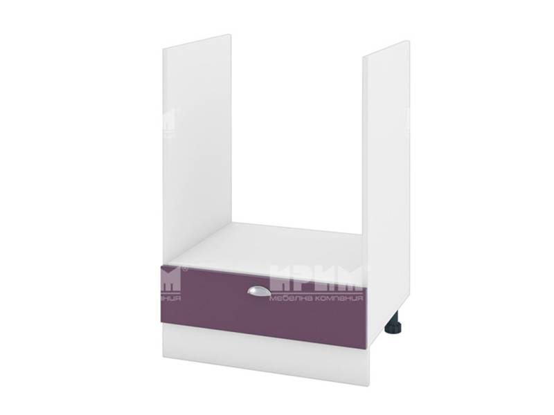 Модул за фурна с чекмедже БФ-Лилаво мат-05-36, 60см - Модулна Кухня Сити деним мат и венге