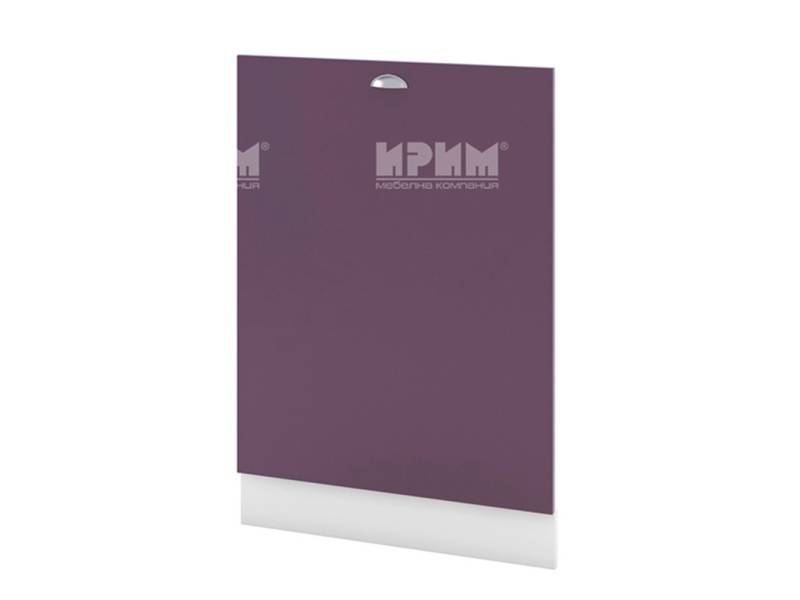 Врата за вградена съдомиялна БФ-Лилаво мат-05-39, 60см - Модулна Кухня Сити деним мат и венге