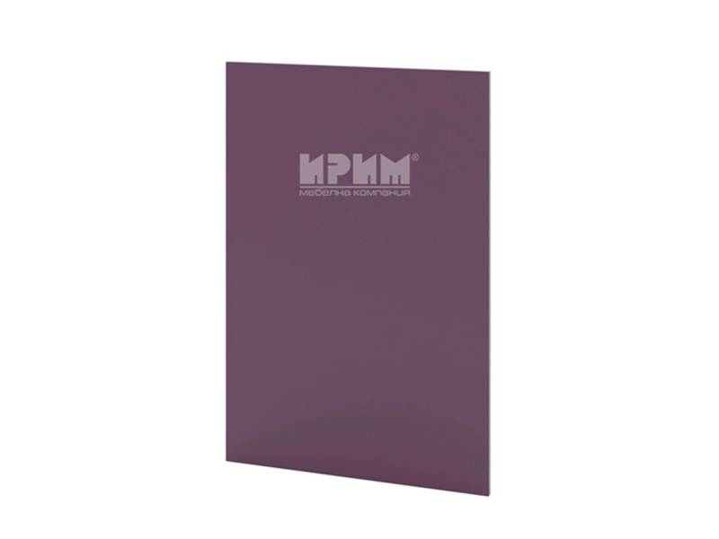 Долен краен панел Ф-Лилаво мат-05-46 - Модулна Кухня Сити лилаво мат и бяло гладко