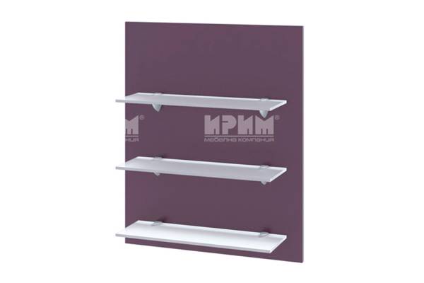 Горна кухненска етажерка Ф-Лилаво мат-05-106, 60см