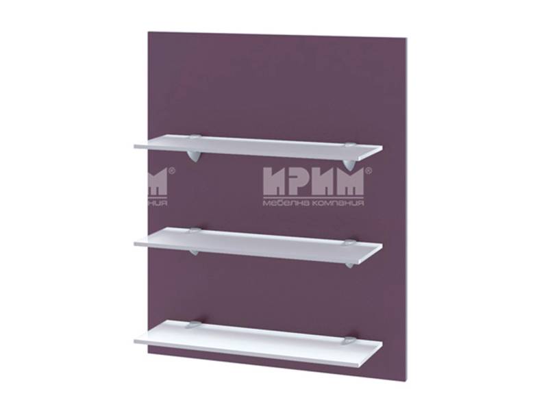 Горна кухненска етажерка Ф-Лилаво мат-05-106, 60см - Модулна Кухня Сити деним мат и венге