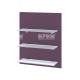 Горна кухненска етажерка Ф-Лилаво мат-05-106, 60см - Модулна Кухня Сити деним мат и венге
