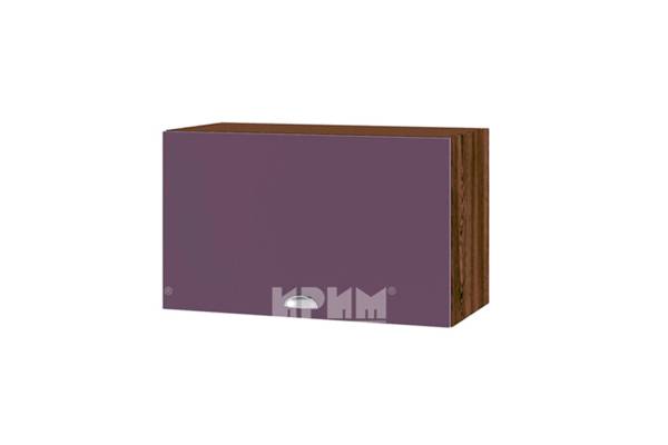 Горен шкаф с хоризонтална врата ВФ-Лилаво мат-05-15, 60см