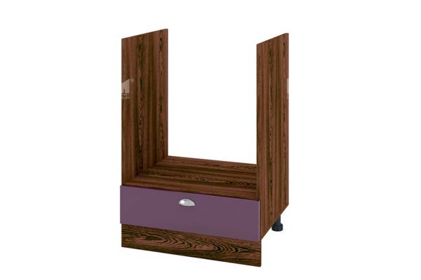 Модул за фурна с чекмедже ВФ-Лилаво мат-05-36, 60см