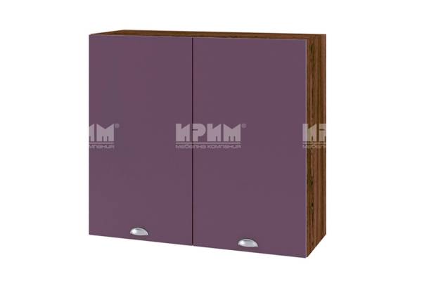 Горен шкаф с две врати ВФ-Лилаво мат-05-4, 80см