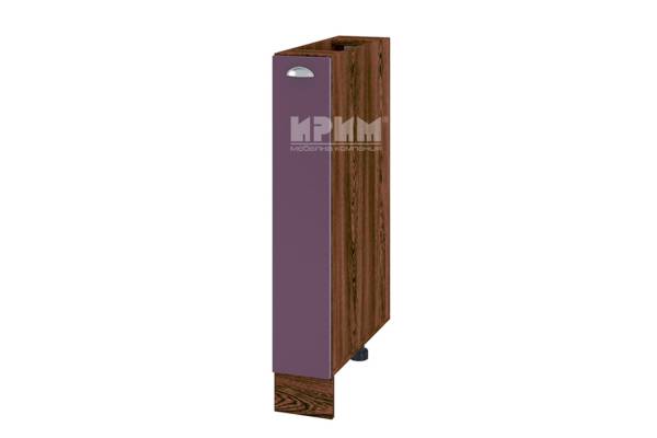 Долен шкаф-бутилиера с врата ВФ-Лилаво мат-05-41,15см