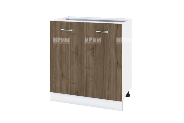 Долен шкаф с две врати БО-23, 80см, с възможнот за вграждане на мивка