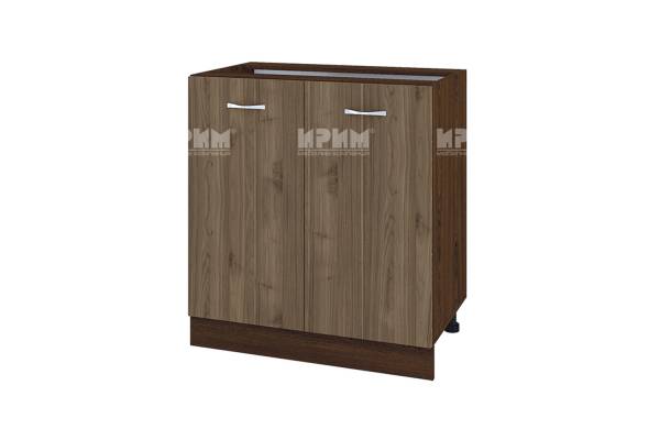 Долен шкаф с две врати ВО-23, 80см, с възможнот за вграждане на мивка