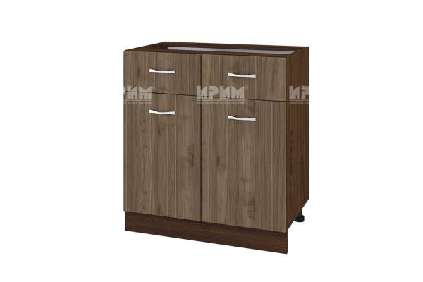 Долен шкаф с две врати и две чекмеджета ВО-26, 80см