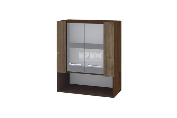 Горен шкаф с две витрини и ниша ВО-9, 60см