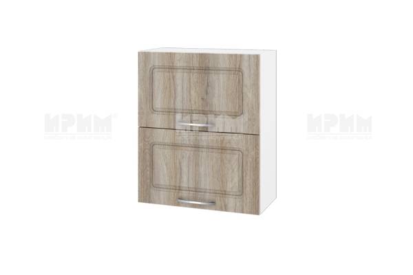 Горен шкаф с две хоризонтални врати БФ-Сонома-02-11, 60см