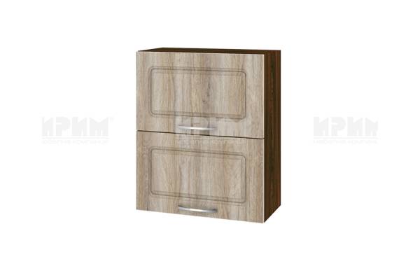 Горен шкаф с две хоризонтални врати ВФ-Сонома-02-11, 60см