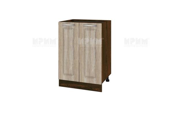 Долен шкаф с две врати ВФ-Сонома-02-22, 60см, с възможнот за вграждане на мивка