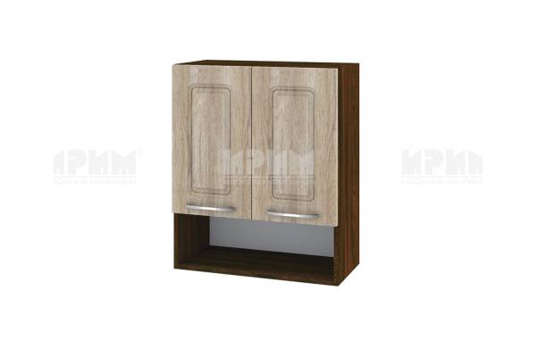 Горен шкаф с две врати и ниша ВФ-Сонома-02-7, 60см