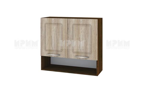 Горен шкаф с две врати и ниша ВФ-Сонома-02-8, 80см