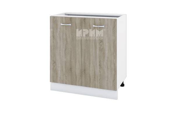 Долен шкаф с две врати БДА-23, 80см, с възможнот за вграждане на мивка