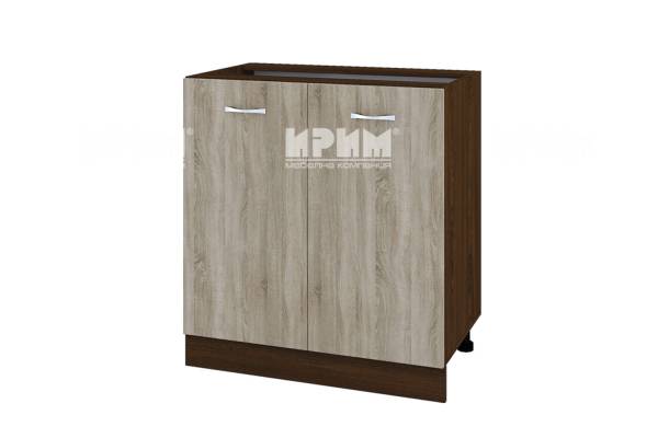 Долен шкаф с две врати ВДА-23, 80см, с възможнот за вграждане на мивка