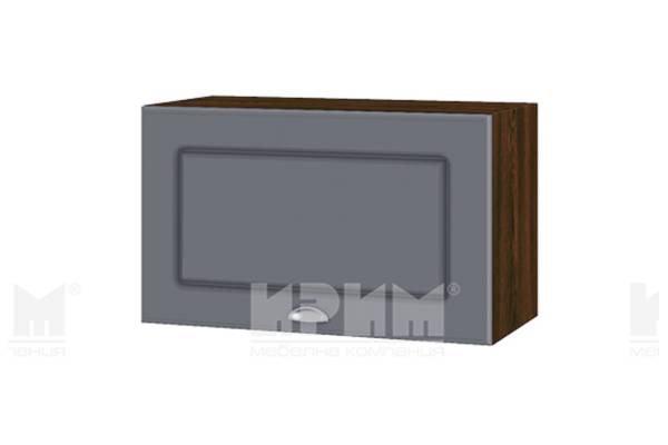Горен шкаф с хоризонтална врата ВФ-Цимент мат-06-15, 60см