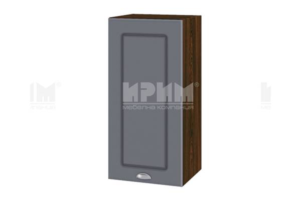 Горен шкаф с врата ВФ-Цимент мат-06-16, 35см