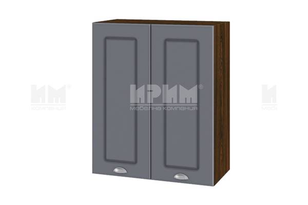 Горен шкаф с две врати ВФ-Цимент мат-06-3, 60см