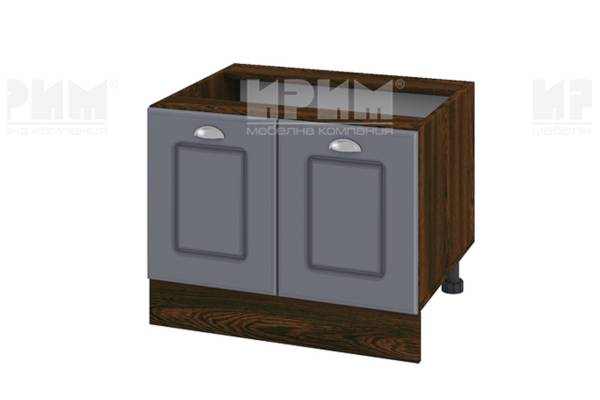 Долен шкаф за Раховец с две врати ВФ-Цимент мат-06-32, 60см