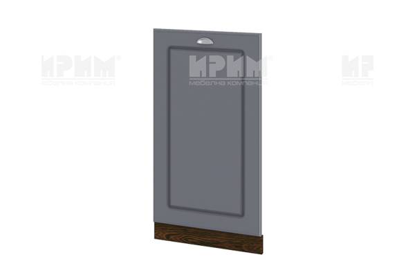 Врата за вградена съдомиялна ВФ-Цимент мат-06-38, 45см